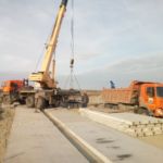 Временная дорога из плит для ЖК «Никольский»
