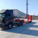 Новый тягач Volvo с прицепом ООО «ТрансСервис» Тюмень