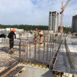 Возведение монолитного каркаса в ЖК «Преображенский на Московском» Тюмень