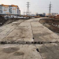 Устройство временной дороги в Тюмени