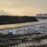 Устройство временной дороги в Тюмени в ЖК «Корней»