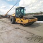 Обратная засыпка пазух котлована песком на ЖК «Корней» - 1